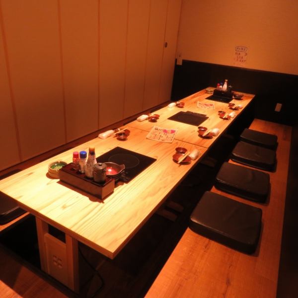 The inside of a completely private room where office workers returning from work gather.[Kurashiki / Okayama / Izakaya / Private room / Banquet / All-you-can-drink / Sake / Fish / Meat / Complete private room / Company banquet / Saku drinking / Women's party / Birthday party / Second party]