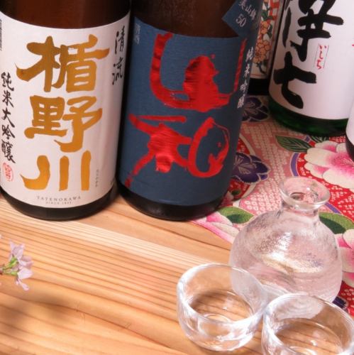 Sake that goes well with fresh fish