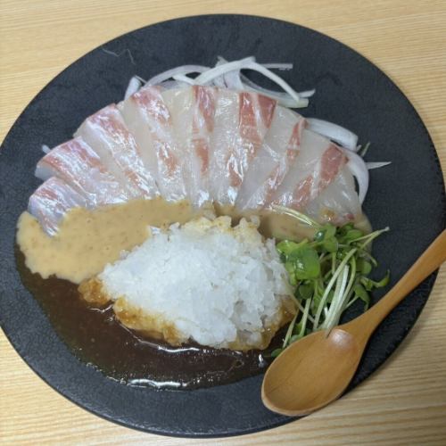 Red sea bream with grated daikon radish