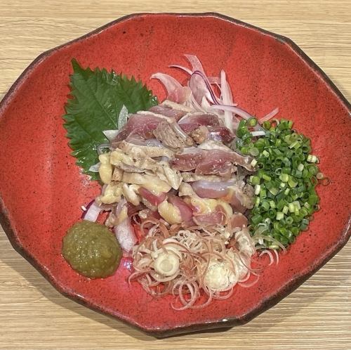 親鶏たたきポン酢
