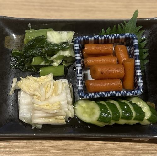 漬物盛り合わせ