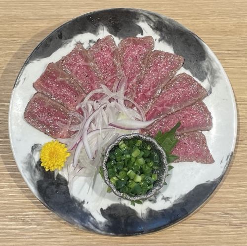 和牛いちぼのたたき