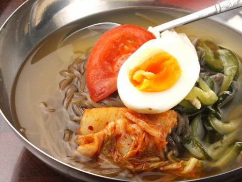 ◆ Cold noodles, bibimbap gem dishes are also ◆