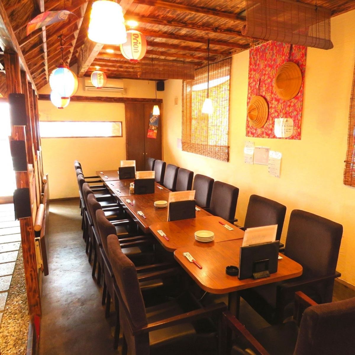 Up to 10 people OK ♪ Okinawa banquet in a private room with all-you-can-drink course banquet!