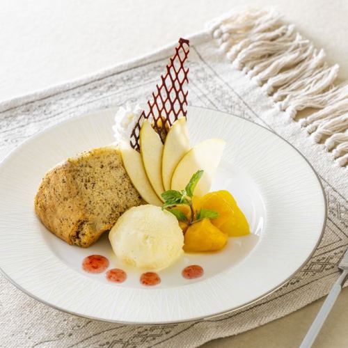 紅茶のシフォンケーキ