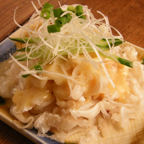 Mimiga (vinegar miso or garlic soy sauce)