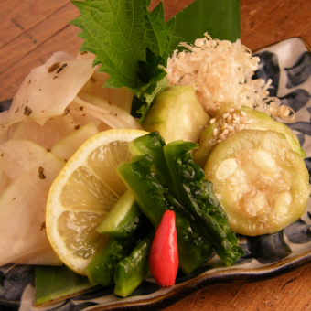 Okinawa pickled vegetables