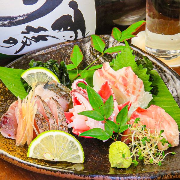 【その日仕入れた店主おすすめの刺し盛りもご用意◎】