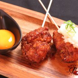 Handmade Tsukune Skewers / Handmade Tsukune Skewers Tsukimi / Handmade Tsukune Skewers Grated