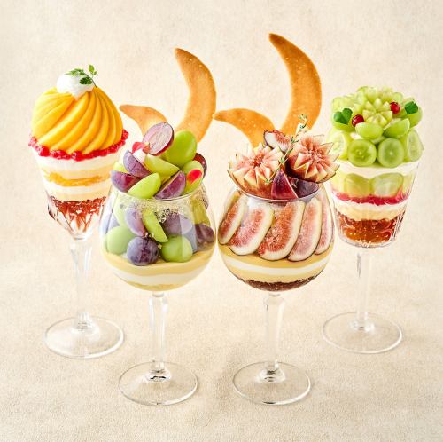 たっぷりサイズのパフェ♪