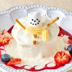 Snowman's Melty Cake
