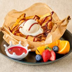 Bread pudding (drink set)