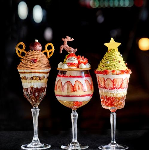 [Lots of fruit!!] A generously sized parfait♪