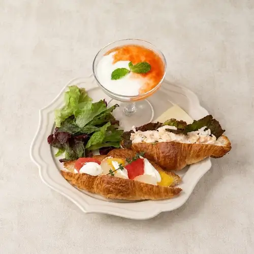 Breakfast is available from 9 AM.