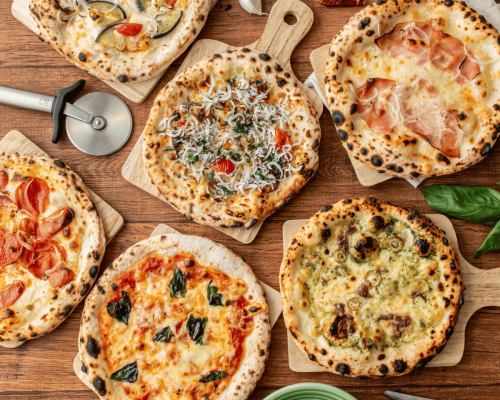 【石窯ピザ】石窯ピザ直径約21cmのSサイズ。