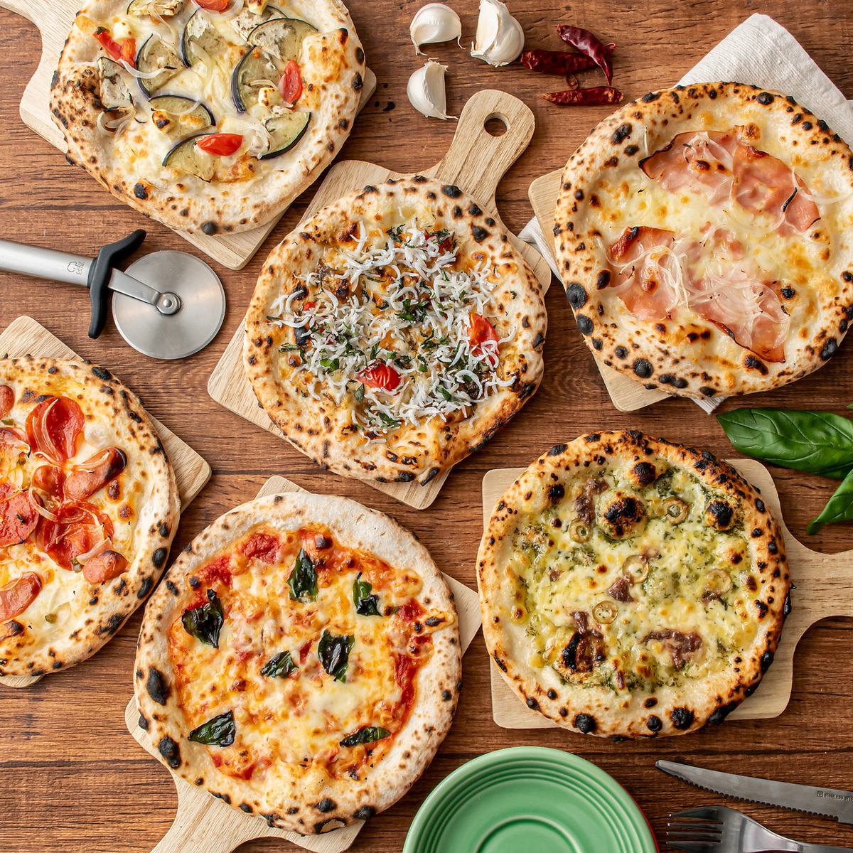 テレビでも話題!関西で唯一“揚げピザ”×樽生泡ワインが楽しめるイタリアン