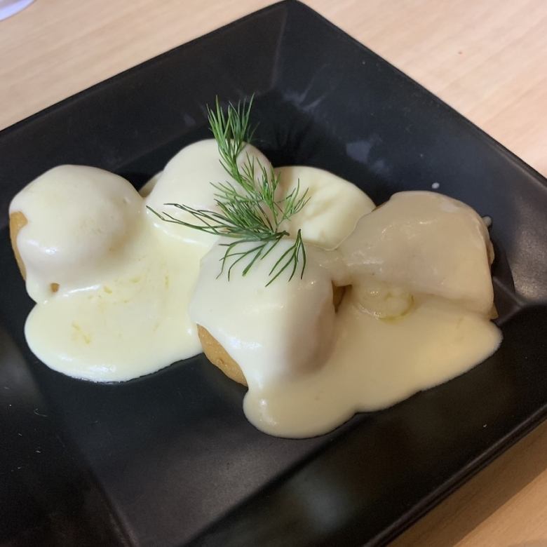 芋餅チーズフォンデュ