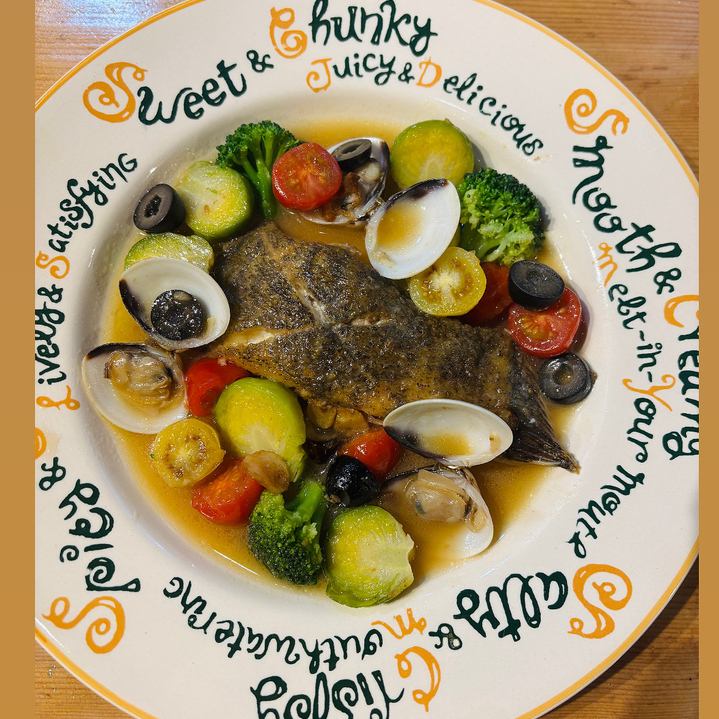 魚介のアクアパッツァ