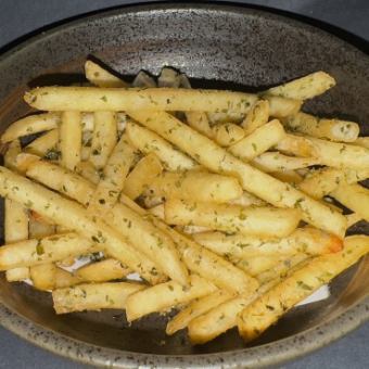 Potatoes (with seaweed consommé)