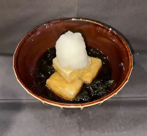 島豆腐揚げ出し