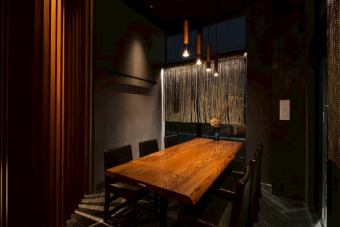 個室のお席は2～6名様までご案内可能です！周囲の目が気にならない完全個室は2名様～ご予約できます！