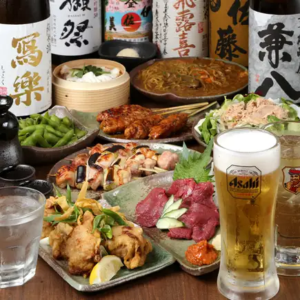 【宴會】【享受套餐★標準暢飲套餐，含2小時生啤】您可以盡情享用Hikotori的人氣菜餚。