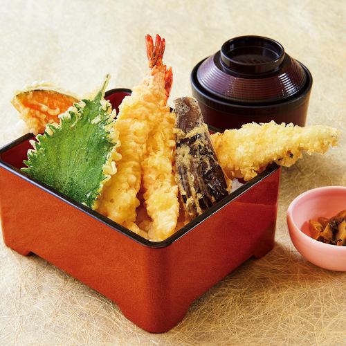 Luxurious seafood tempura box