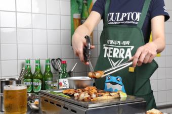 ≪SNS話題の1番人気★牛ホルモンの盛り合わせのメニューも★≫ 牛ホルモン塩焼きコース