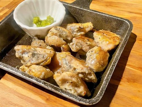鶏モモ炭火焼×自家製ゆず