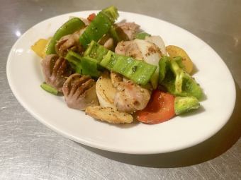 令人上瘾!鸡胗和甜椒