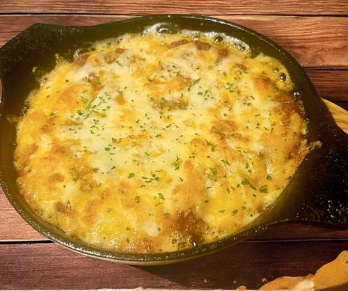 マッシュポテトのミートグラタン