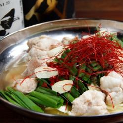 국산 소 토로 모츠 냄비 (1 인분)
