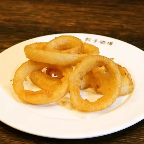 レンコン挟み揚げ/オニオンリング/海老せんべい