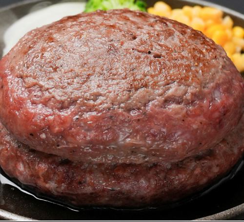 国産牛・和牛100%!ジューシーなとろけるハンバーグ