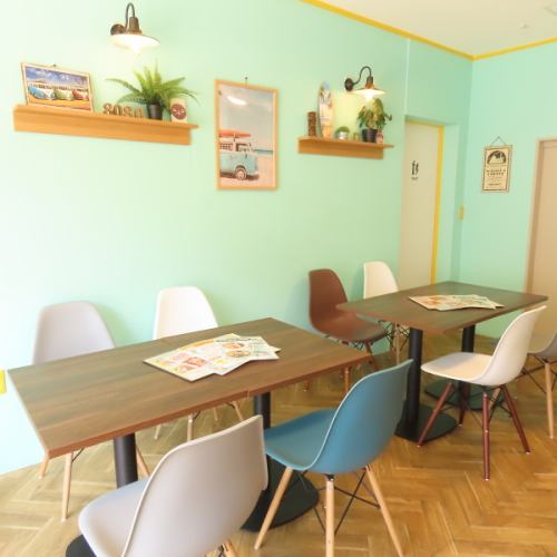 女子会にピッタリな空間!