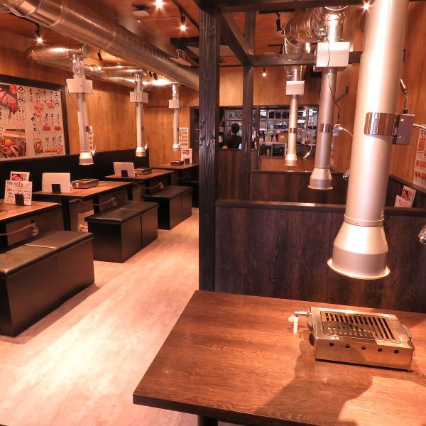 ◆ Yakiniku restaurant, which is a hot topic in Tokyo, has landed in Motoyawata ... !! ◆ A 1-minute walk from Keisei Yawata Station and a 3-minute walk from Motoyawata Station! With a lively interior and lively customer service, you will surely get rid of your tiredness! There are also great-value courses and all-you-can-drink available, so even for banquets and girls-only gatherings