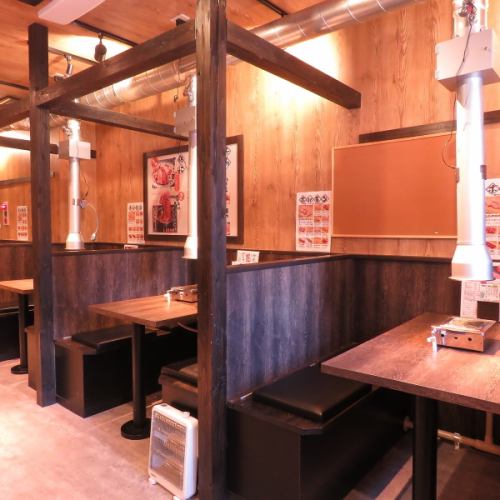 Box seats that can be used widely from casual gatherings to various banquets ♪