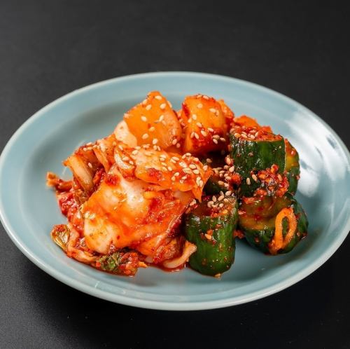 キムチ三種盛り