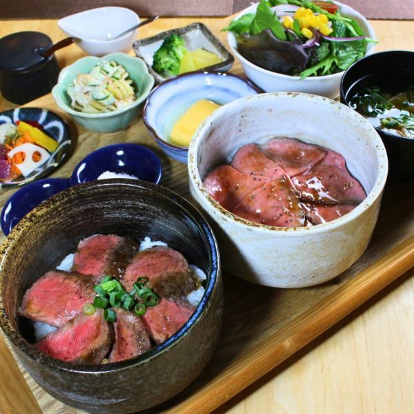 【ランチに！】迷う幸せ、選ぶ楽しさ。その日の気分で選べる3種から選べる『贅沢肉ランチセット』！