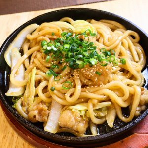 ホルモンうどん