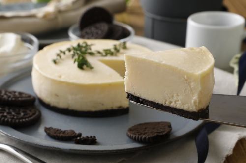 Cheese fondue shop's quiet cheesecake ~Oreo~