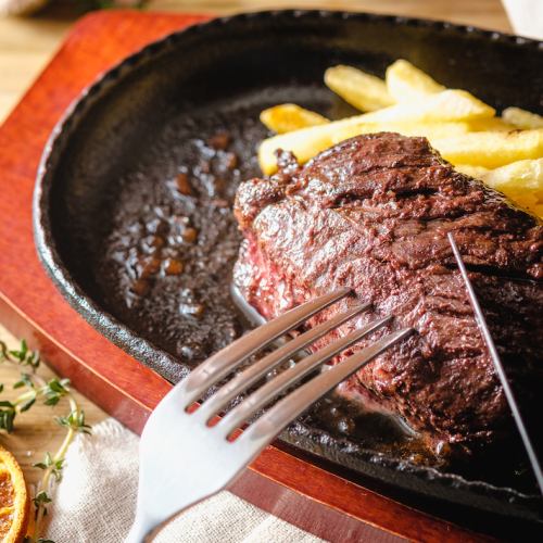 アメリカ産ブラックアンガス牛ハラミのステーキ