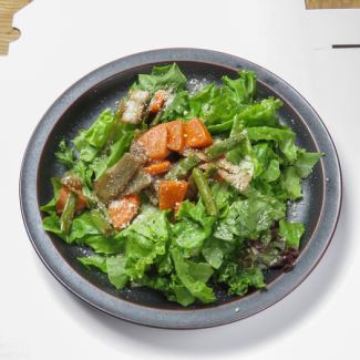ごぼうと人参の香味アーリオオーリオサラダ