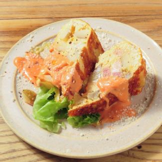 감자 플리터 타 ~ 오로라 소스 ~