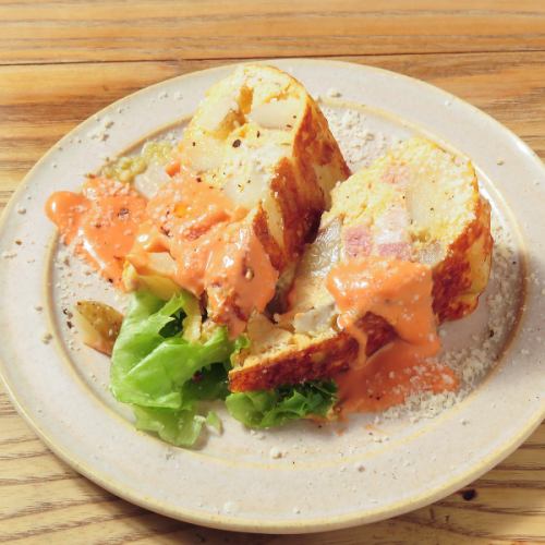 じゃがいものフリッタータ~オーロラソース~