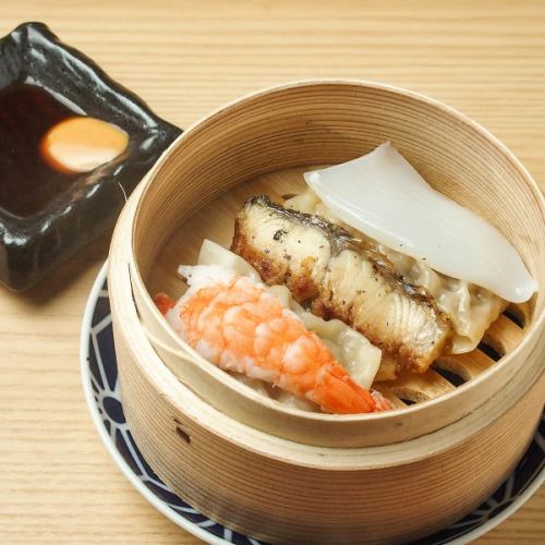 ■【おすすめ】雲丹醤油で食べるシュウマイ