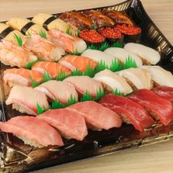 Popular sushi platter◇Top set for 3 people