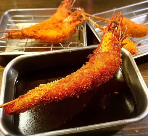 Fried large shrimp