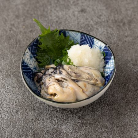 牡蠣ポン酢