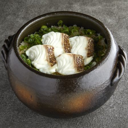 鯛土鍋ご飯